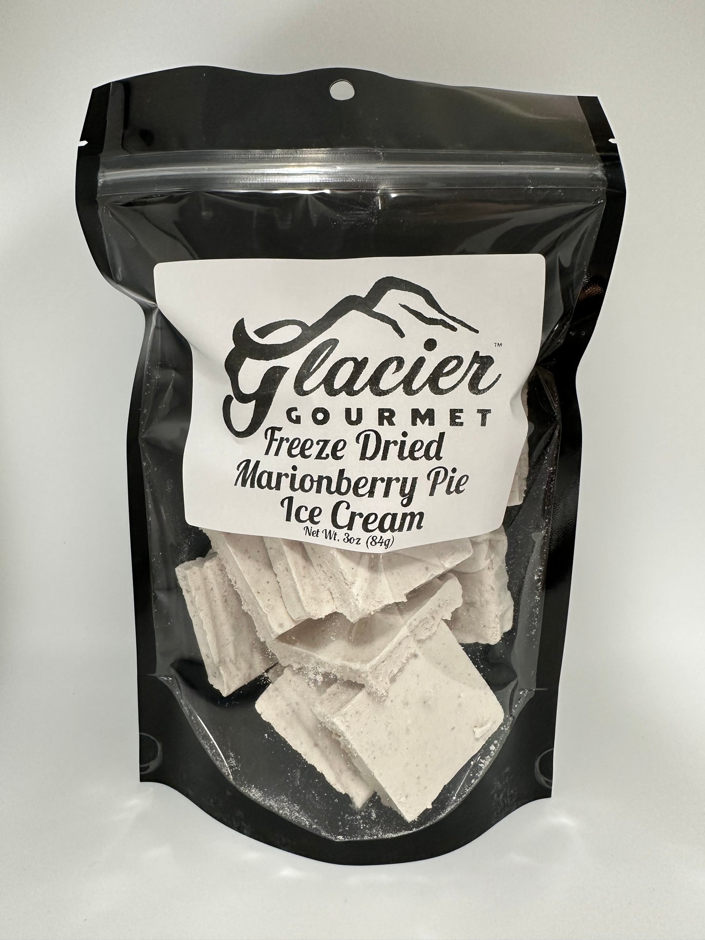 Freeze Dried Marionberry Pie Ice Cream - 3oz Bag