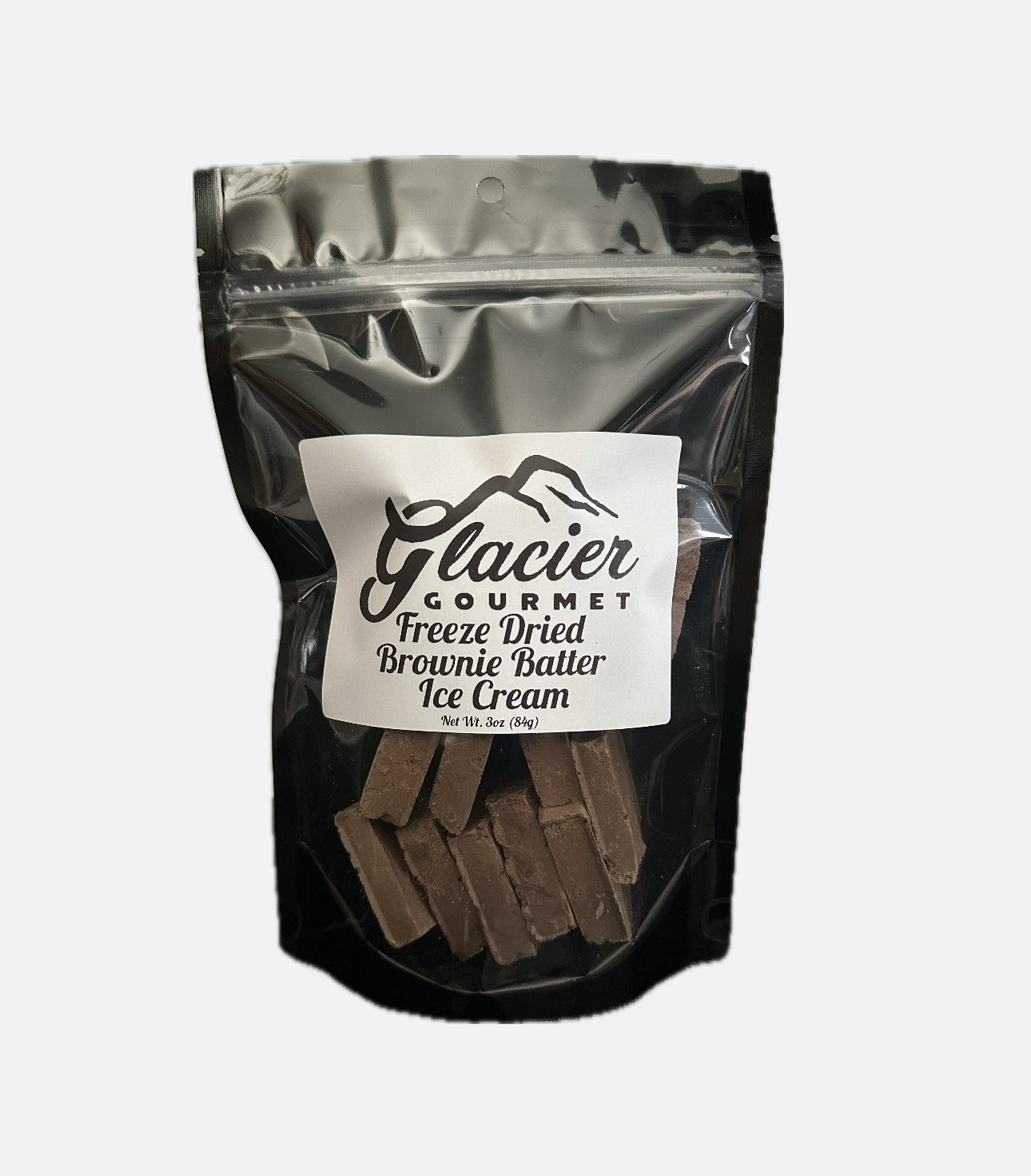 Freeze Dried Brownie Batter Ice Cream - 3oz Bag