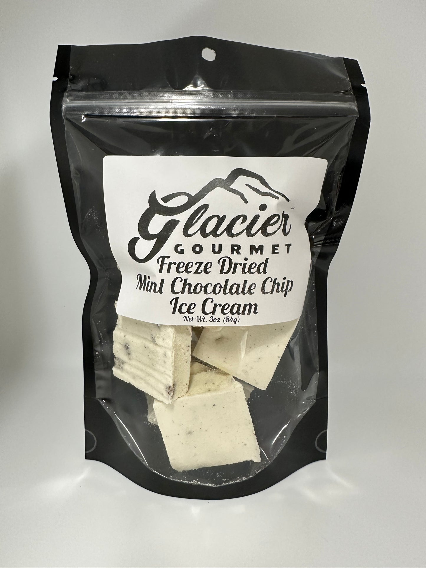 Freeze Dried Mint Chocolate Chip Ice Cream - 3oz Bag