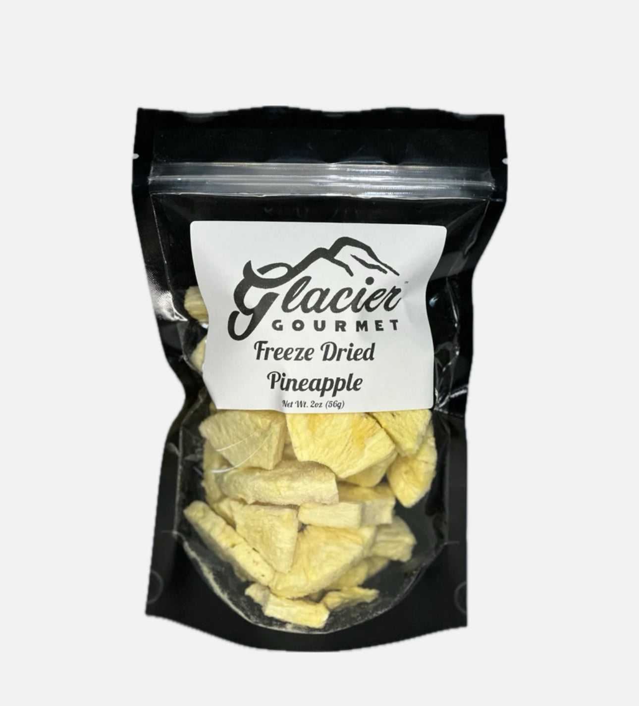 Freeze Dried Pineapple - 2oz Bag