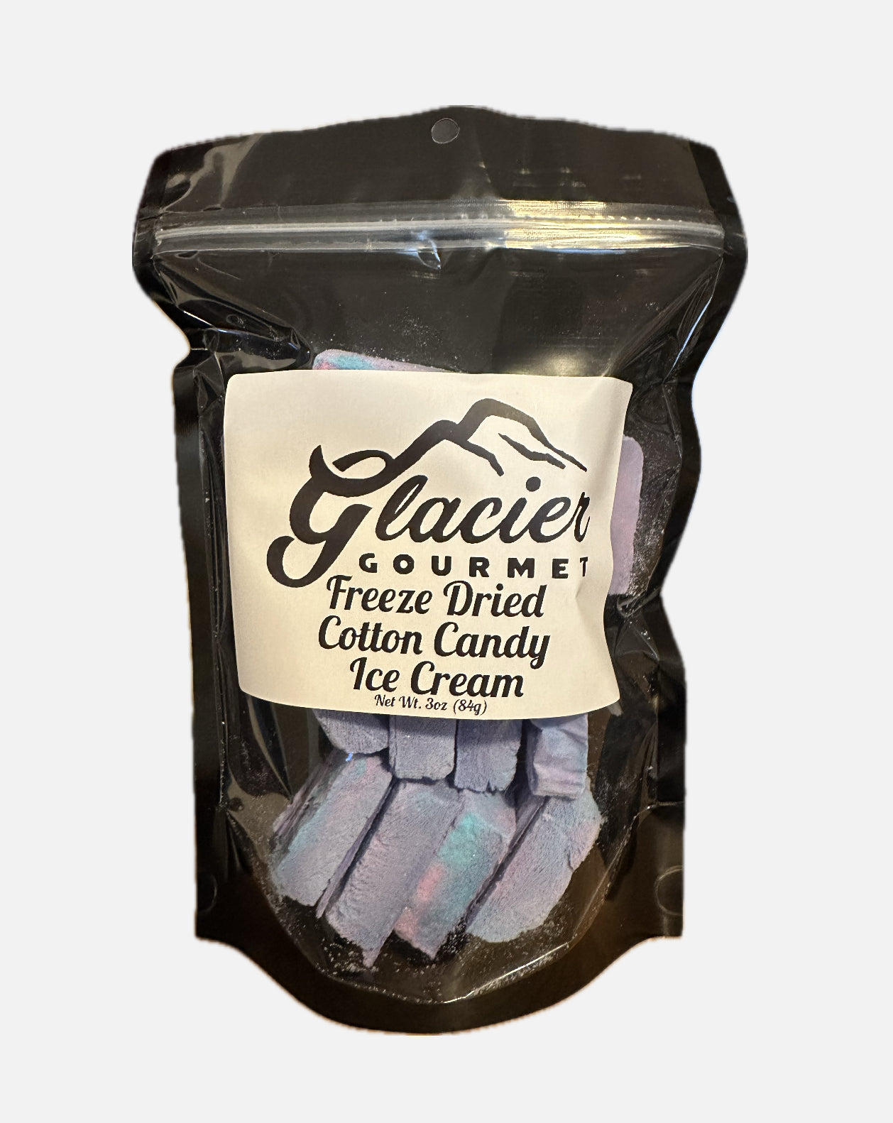 Freeze Dried Cotton Candy Ice Cream - 3oz Bag