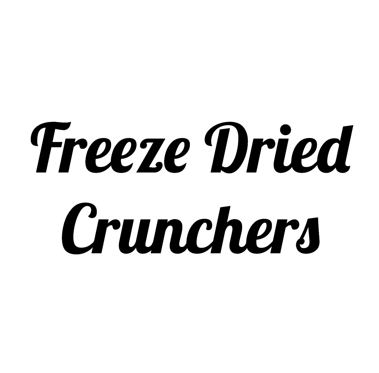Freeze Dried Crunchers by Sweeties FD