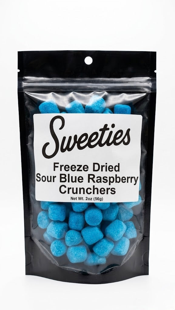 Sour Blue Raspberry Crunchers