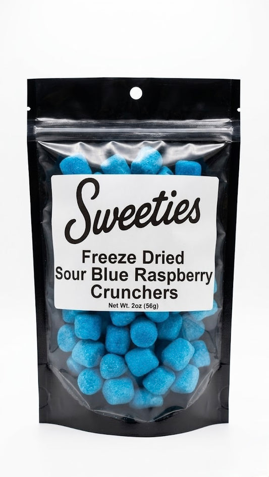 Sour Blue Raspberry Crunchers