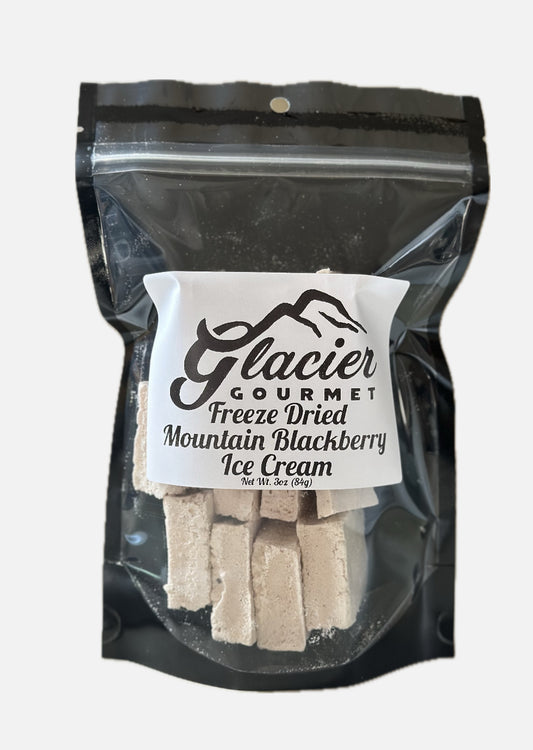 Freeze Dried Mountain Blackberry Ice Cream - 3oz Bag
