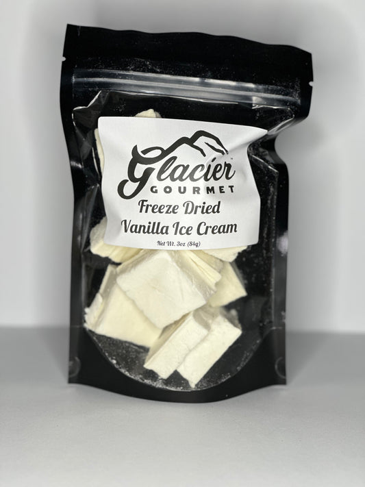 Freeze Dried Vanilla Ice Cream - 3oz Bag