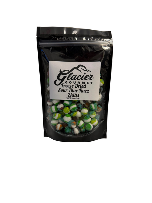 Sour Blue Raspberry Zkitts - 5oz Bag