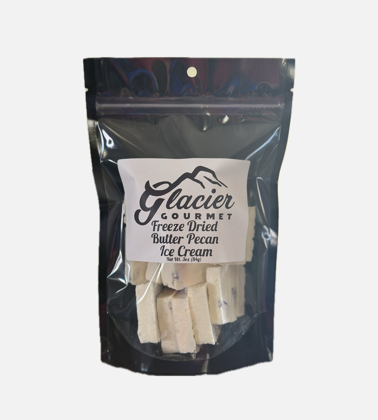 Freeze Dried Butter Pecan Ice Cream - 3oz