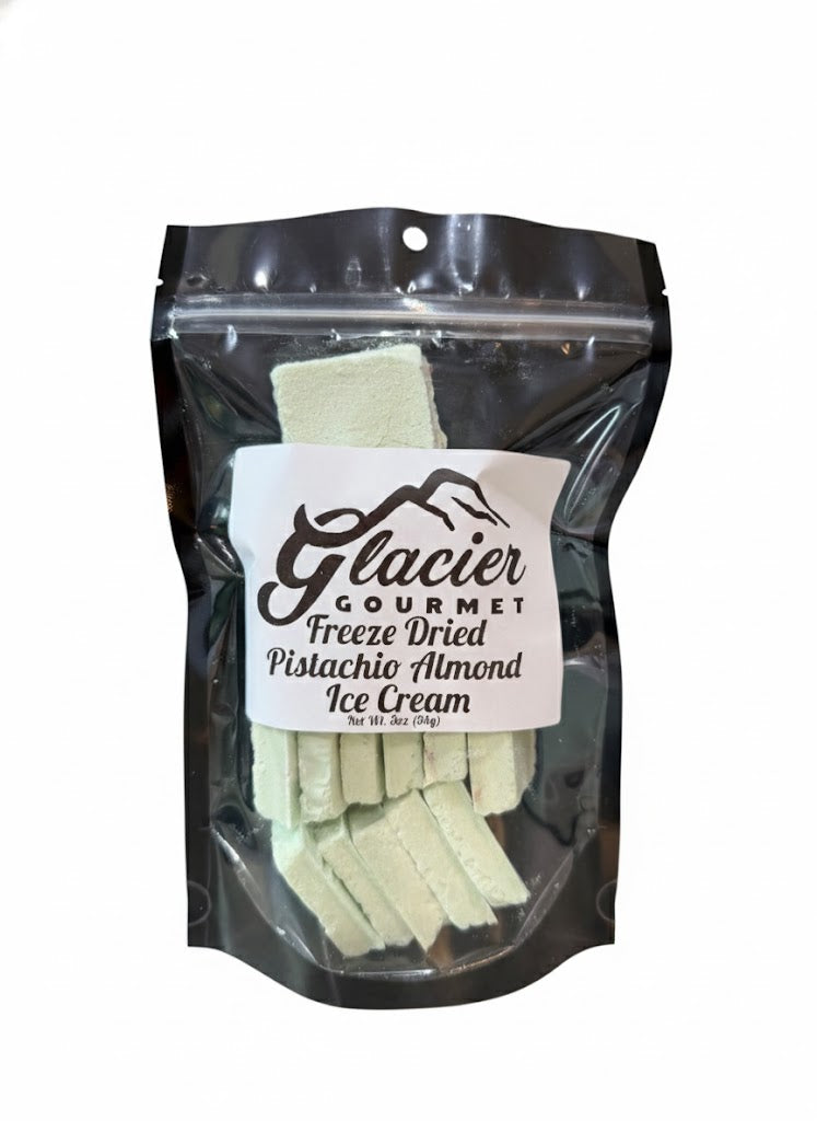 Freeze Dried Pistachio Almond Ice Cream - 3oz Bag