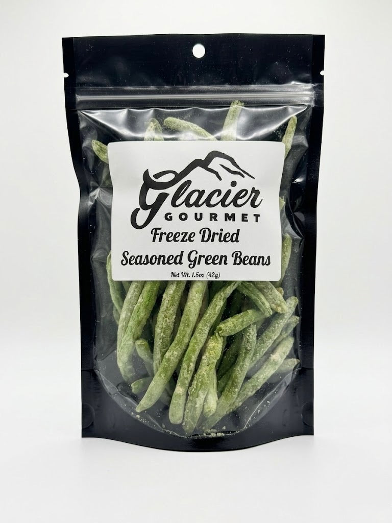 Freeze Dried Seasoned Green Beans - 1.5oz Bag